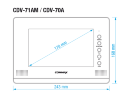 Commax Kit PLUS 71 AM Комплект видеодомофона